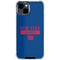 NFL New York Giants Blue Performance Series iPhone 15 Clear Case