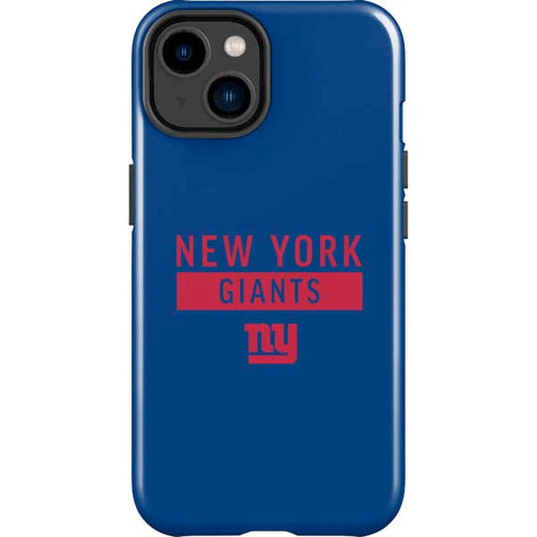 NFL New York Giants Blue Performance Series iPhone 15 Impact Case