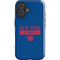 NFL New York Giants Blue Performance Series iPhone 16 Impact Case
