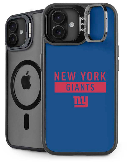 NFL New York Giants Blue Performance Series iPhone 16 Kickstand Case