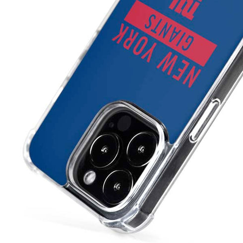 NFL New York Giants Blue Performance Series iPhone 16 Pro MagSafe Case
