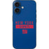 NFL New York Giants Blue Performance Series iPhone 16 Skin