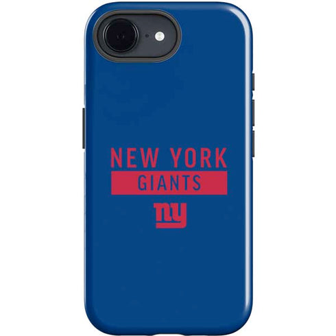 NFL New York Giants Blue Performance Series iPhone 16e Impact Case