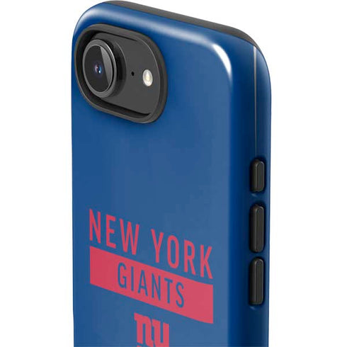 NFL New York Giants Blue Performance Series iPhone 16e Impact Case