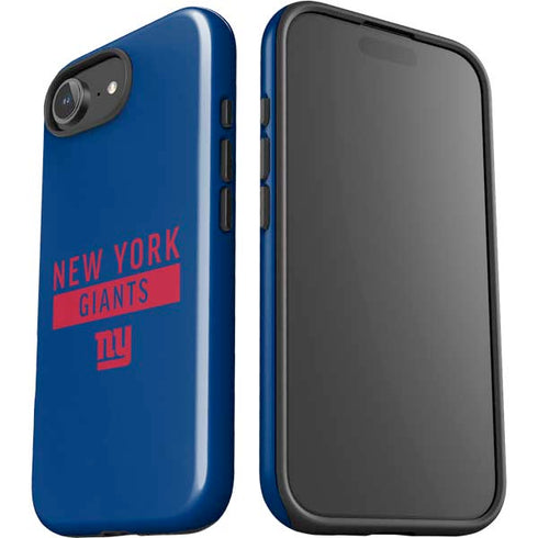 NFL New York Giants Blue Performance Series iPhone 16e Impact Case
