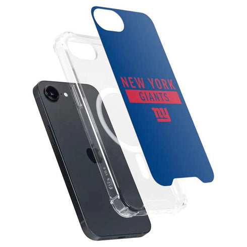NFL New York Giants Blue Performance Series iPhone 16e MagSafe Case