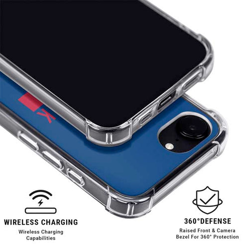 NFL New York Giants Blue Performance Series iPhone 16e MagSafe Case