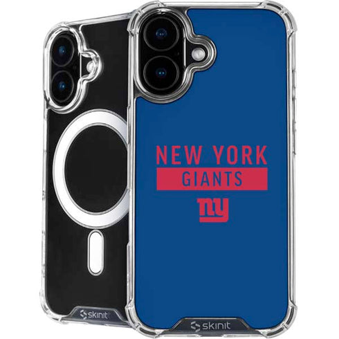 NFL New York Giants Blue Performance Series iPhone 17 MagSafe Case