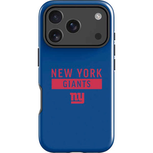 NFL New York Giants Blue Performance Series iPhone 18 Pro Impact Case