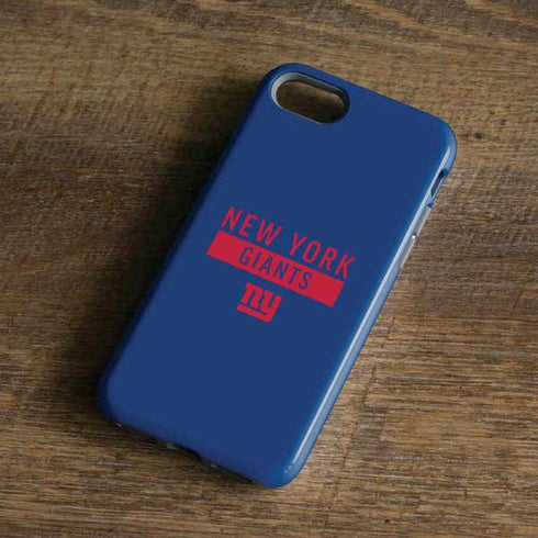 NFL New York Giants Blue Performance Series iPhone 8 Pro Case