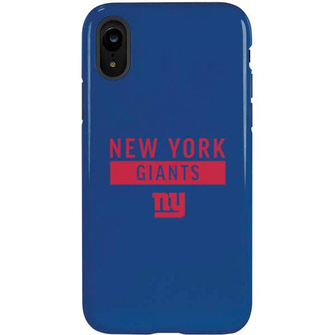 NFL New York Giants Blue Performance Series iPhone XR Pro Case
