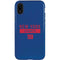 NFL New York Giants Blue Performance Series iPhone XR Pro Case