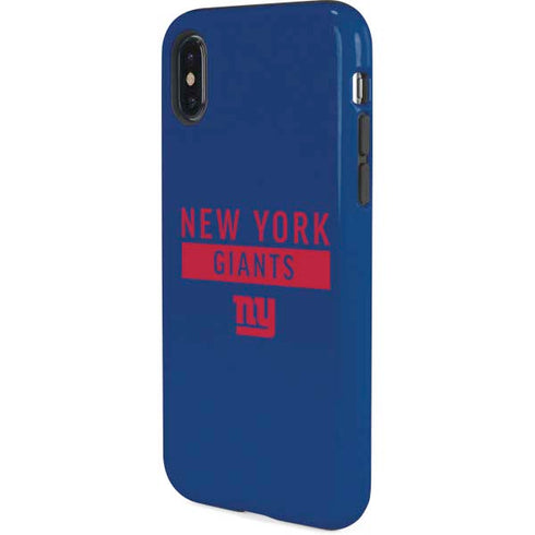 NFL New York Giants Blue Performance Series iPhone XS Pro Case