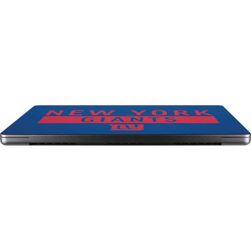 NFL New York Giants Blue Performance Series Apple MacBook Pro 14-inch Skin