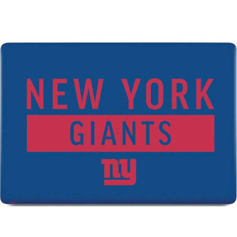 NFL New York Giants Blue Performance Series MacBook Skins