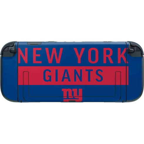 NFL New York Giants Blue Performance Series Nintendo Switch 2 (2025) with Joy-Con Skin