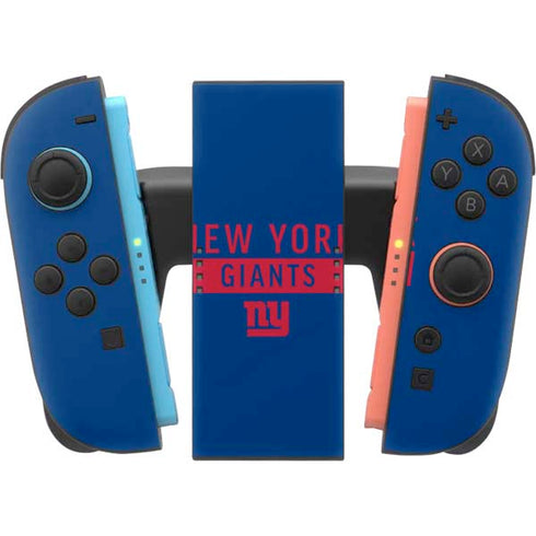 NFL New York Giants Blue Performance Series Nintendo Switch 2 (2025) Joy-Con Controller Skin