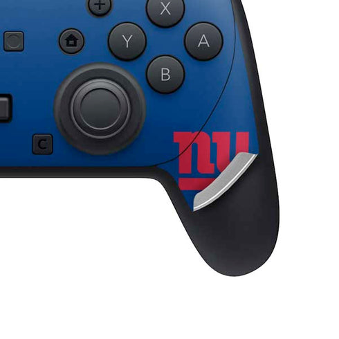 NFL New York Giants Blue Performance Series Nintendo Switch 2 (2025) Pro Controller Skin