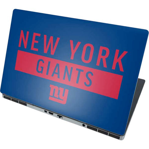 NFL New York Giants Blue Performance Series Dell Precision Skin