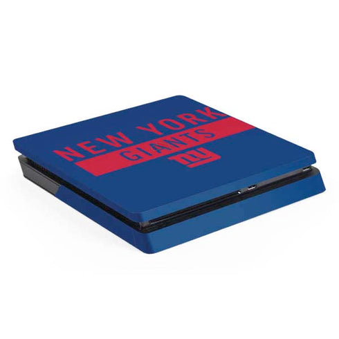 NFL New York Giants Blue Performance Series PlayStation PS4 Skins