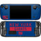 NFL New York Giants Blue Performance Series Steam Deck Handheld Gaming Computer OLED Skin
