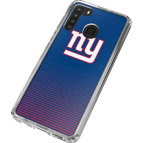 NFL New York Giants Breakaway Galaxy A21 Clear Case