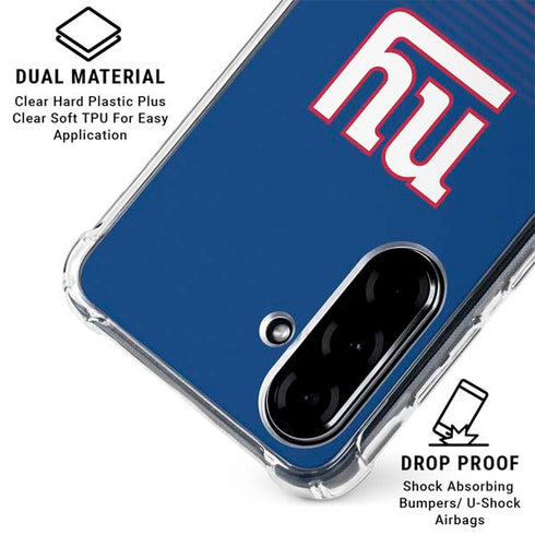 NFL New York Giants Breakaway Galaxy A36 5G Clear Case