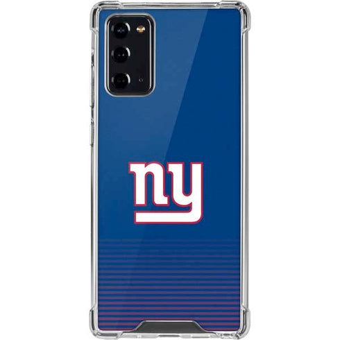 NFL New York Giants Breakaway Galaxy Note20 5G Clear Case