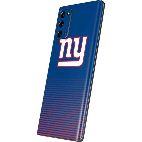 NFL New York Giants Breakaway Galaxy Note20 5G Skin