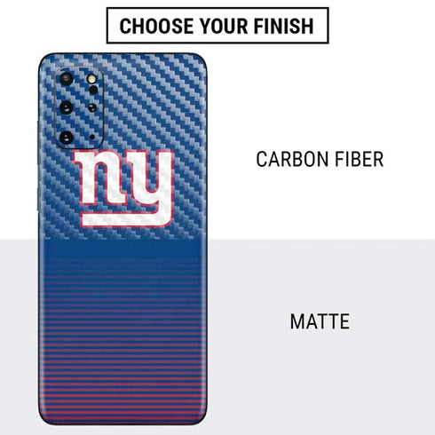 NFL New York Giants Breakaway Galaxy S20 Plus Skin