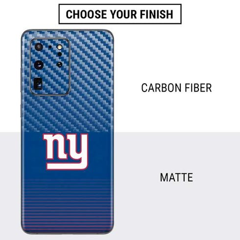 NFL New York Giants Breakaway Galaxy S20 Ultra 5G Skin
