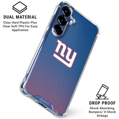 NFL New York Giants Breakaway Galaxy S25 Clear Case