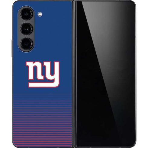 NFL New York Giants Breakaway Galaxy Z Fold5 5G Skin