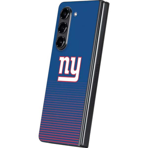 NFL New York Giants Breakaway Galaxy Z Fold5 5G Skin