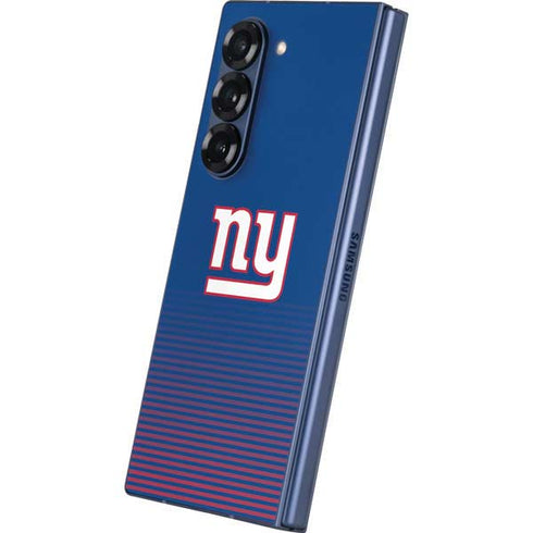 NFL New York Giants Breakaway Galaxy Z Fold6 Skin
