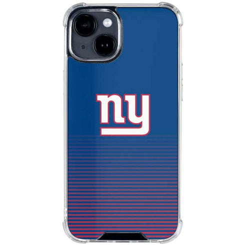 NFL New York Giants Breakaway iPhone 15 Clear Case