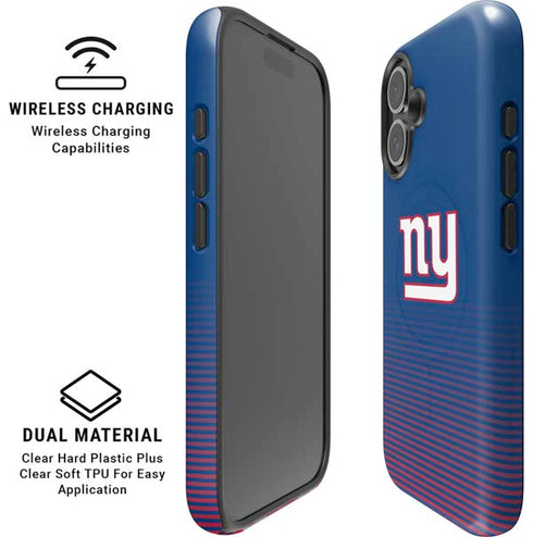 NFL New York Giants Breakaway iPhone 16 Magsafe Impact Case