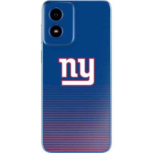 NFL New York Giants Breakaway Moto G Play 4G (2024) Skin