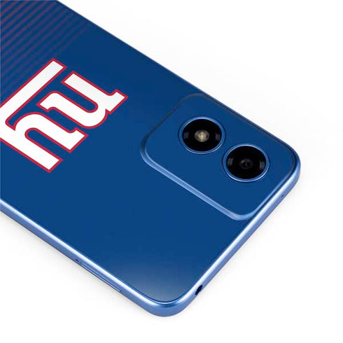 NFL New York Giants Breakaway Moto G Play 4G (2024) Skin