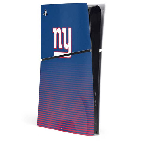 NFL New York Giants Breakaway PS5 Slim Digital Edition Console Skin