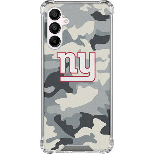 NFL New York Giants Camo Galaxy A16 5G Clear Case