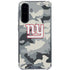 NFL New York Giants Camo Galaxy A36 5G Clear Case