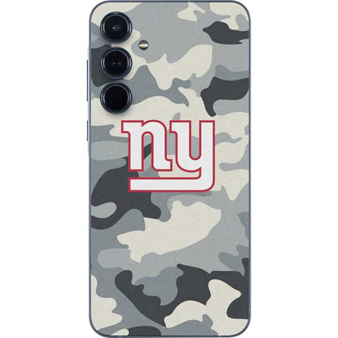 NFL New York Giants Camo Galaxy A55 5G Skin