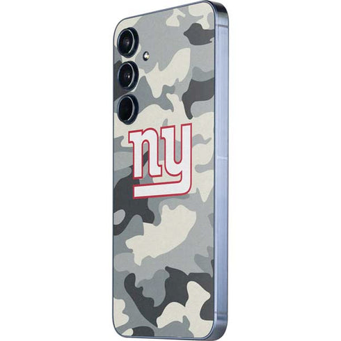 NFL New York Giants Camo Galaxy A55 5G Skin