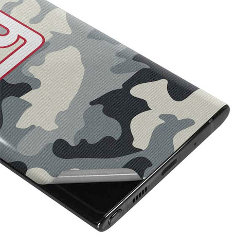 NFL New York Giants Camo Galaxy Note 10 Plus Skin