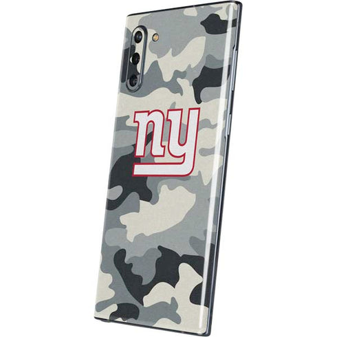 NFL New York Giants Camo Galaxy Note 10 Skin