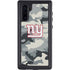 NFL New York Giants Camo Galaxy Note 10 Waterproof Case
