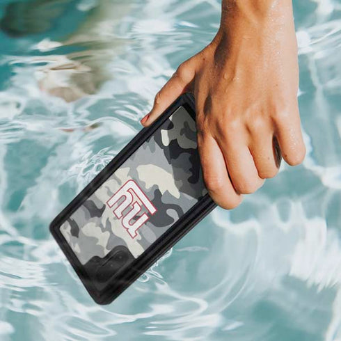 NFL New York Giants Camo Galaxy Note 10 Waterproof Case