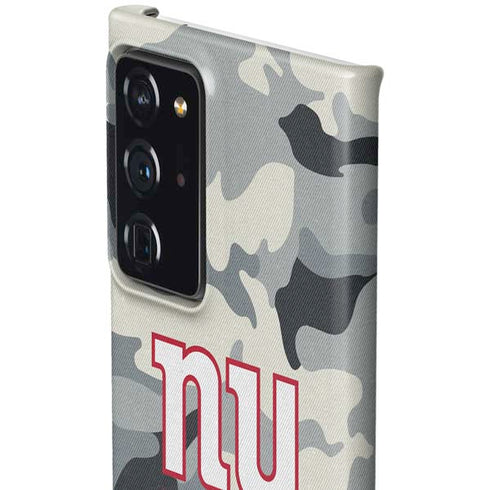 NFL New York Giants Camo Galaxy Note20 Ultra 5G Lite Case