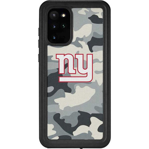 NFL New York Giants Camo Galaxy S20 Plus Waterproof Case